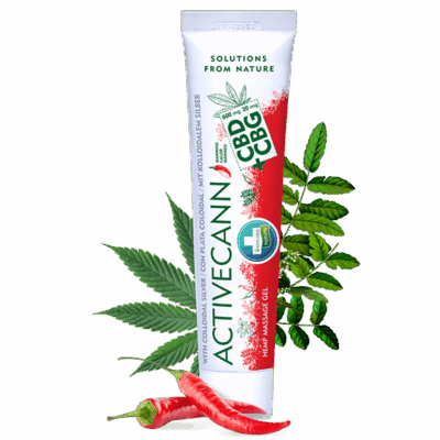 Activecann Efecto Calor – Crema de Masaje con CBD, CBG y Capsaicina