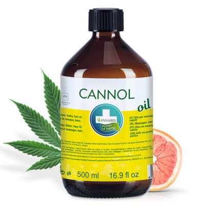CANNOL – Aceite de Cáñamo 100% Natural en Formato Profesional (500 ml)