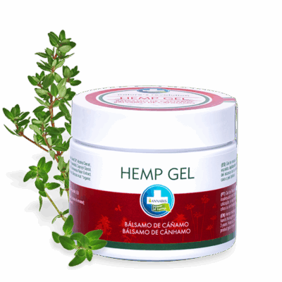 Hemp Gel – Gel de Masaje Natural para Piernas y Espalda (Formato Grande)