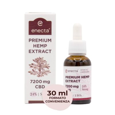 Premium Hemp Oil – Aceite de Cannabis con CBD al 24% (7200 mg | 30 ml)